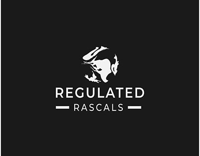 Regulated rascals logo royalty-free images