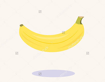 banana vector 657483244