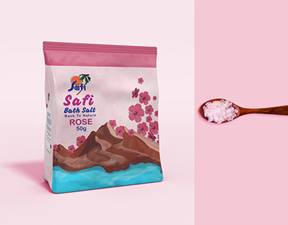 Safi bath salt _packaging redesign vol. 2 Siwa Project
