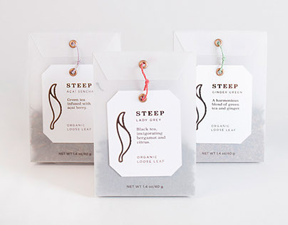 Steep Tea Packaging