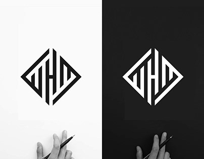 WHM Monogram Logo | Branding | Logo Folio