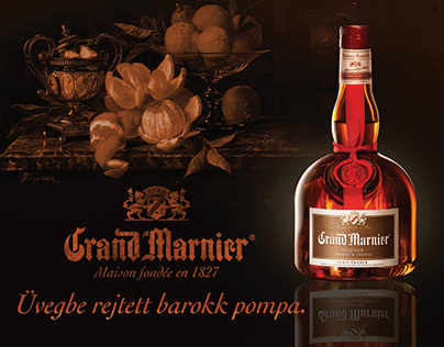 Grand Marnier ad designs
