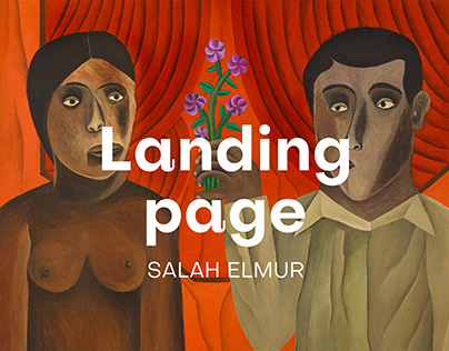 Salah Elmur: Artist Portfolio Landing Page