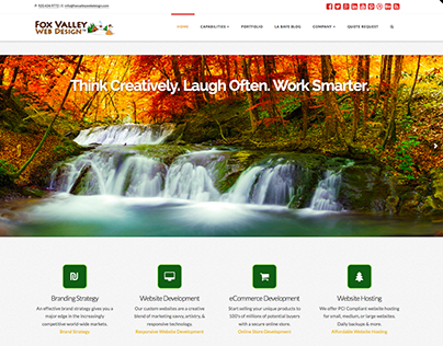 Fox Valley Web Design ~ New Responsive Website