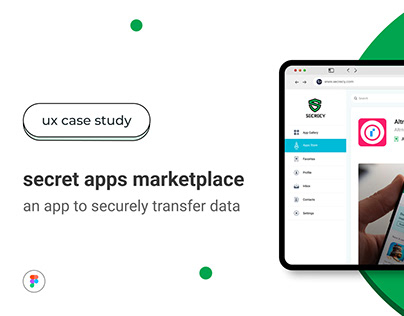 Project thumbnail - Secret Apps Marketplace- A UX/UI CaseStudy