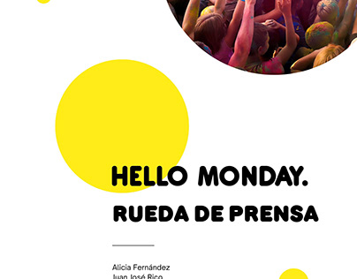 Rueda de Prensa de Hello Monday