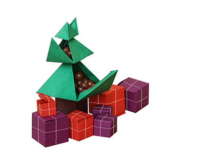 The DIY Christmas tree Chocolate box