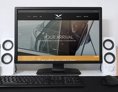 Luxury Cabs Website Design