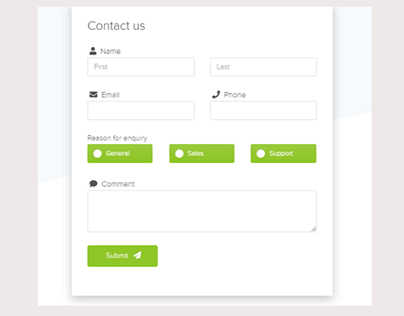 Contact Form | Signup Form
