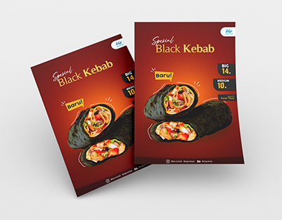 Black Kebab Poster