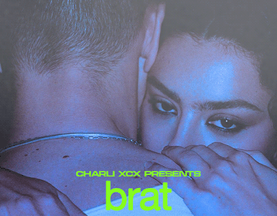 CHARLI XCX - brat album ad posters