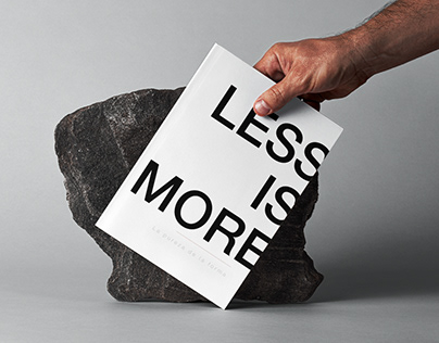 Less is more - Revista minimalista
