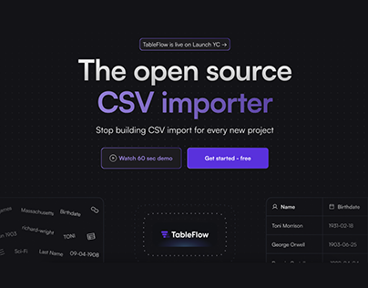 TableFlow - The Open source CSV importer
