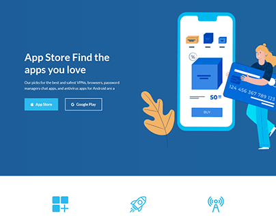 Nicksa App Landing and Startup Template