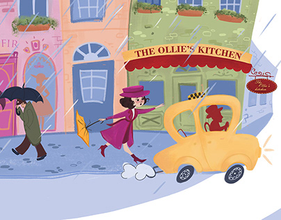 The Ollie's kitchen-children book