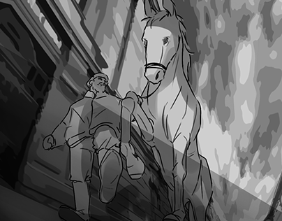 Storyboard "Good attitude to horses"