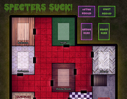 Specters Suck! (A board game based on Luigi's Mansion)