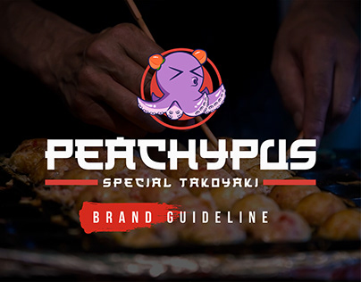 Peachypus Special Takoyaki (Branding)