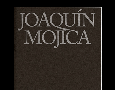 JOAQUÍN MOJICA. My grandfather's calligraphy