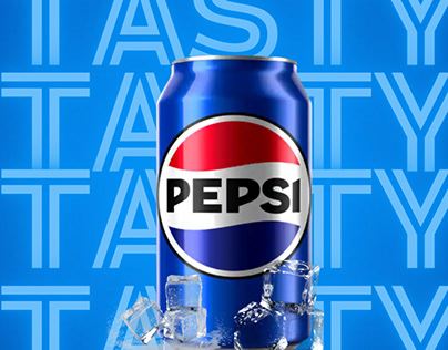 Graphic Ad for Pepsi