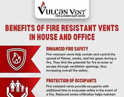 Benefits of Fire Resistant Vents in house and office