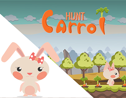 Carrot Hunt | Interaction Design - Side Scrolling Game