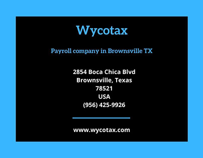 Payroll company in Brownsville TX