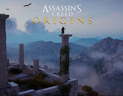 Assassin's Creed Origins - Level art of the Aqueduct