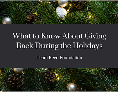 What to Know About Giving Back During the Holidays