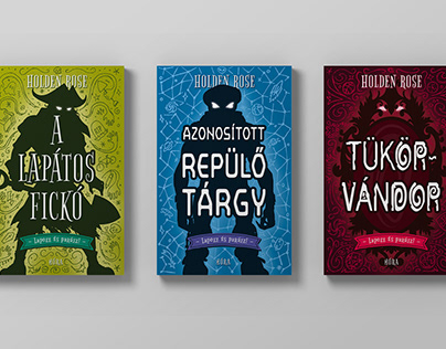 Holden Rose trilogy – book cover design