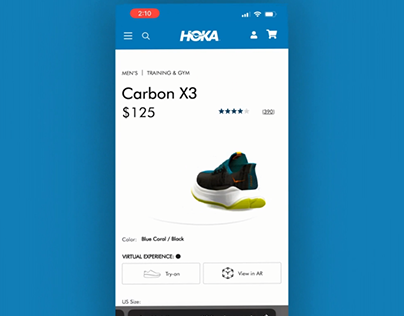 HOKA 3D Product Viewer Concept