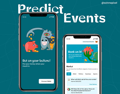 Prediction Market Mobile UI Presentation