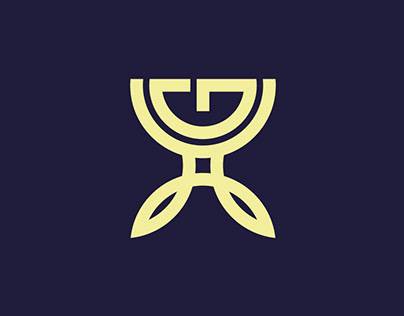 GH Logo Design - GH Monogram Logo