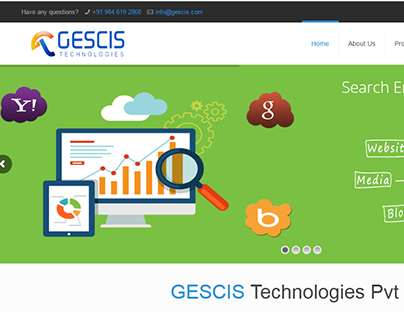 Gescis Technologies - Responsive SEO Services Website