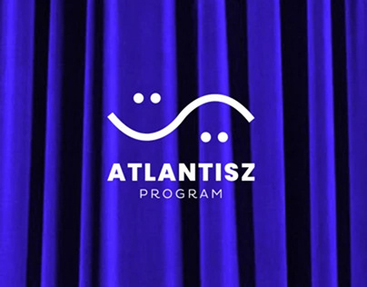 ATLANTISZ program logo design