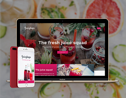 Juicyloops app. The world of juices at your fingertips.