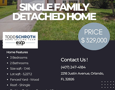 Single Family Detached home in Orlando, FL