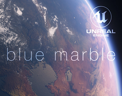 Blue Marble | Earth in UNREAL ENGINE 5