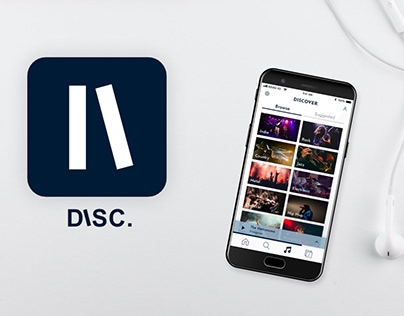 DISC. - Music Player App
