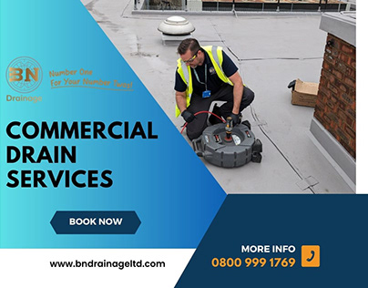 Efficient Commercial Drain Services by BN Drainage