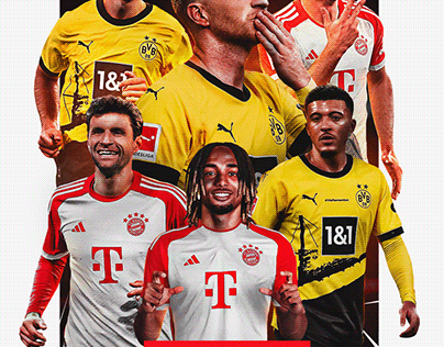 Bayern vs Borussia Matchday (Sports Design)