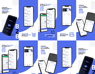 App Store Screenshots | Aplicativo B2B