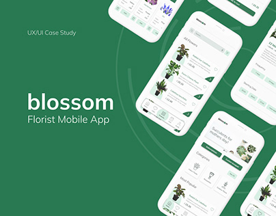 Florist Mobile App | UX/UI Case Study
