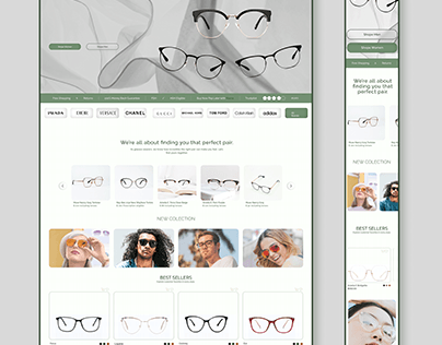 Web Design / NEE Glasses
