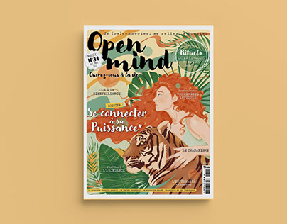 Cover Illustration for Open Mind Magazine