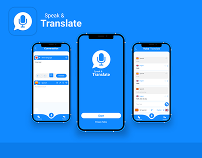 Speak & Translate Android App