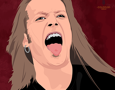 Portrait of Alexi Laiho of Bodom After Midnight