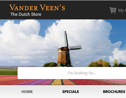 The Dutch Store - redesign