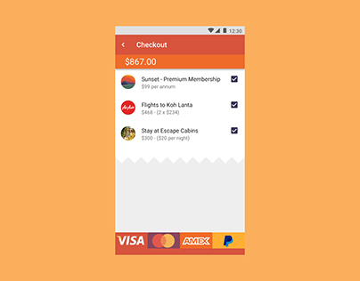 Daily UI #002 - Payment Screen