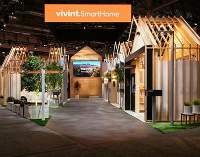Vivint Smart Home CES 2018 Booth